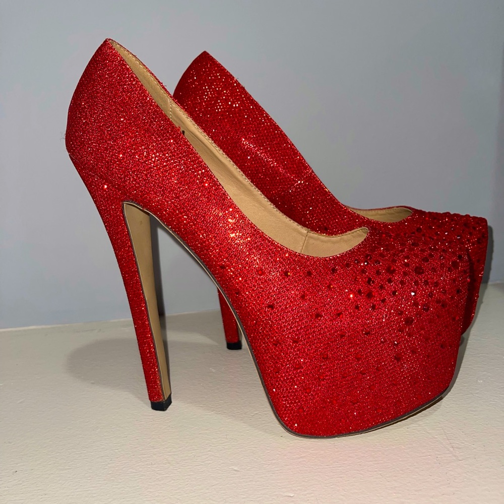 Bright Red Women’s High Heel